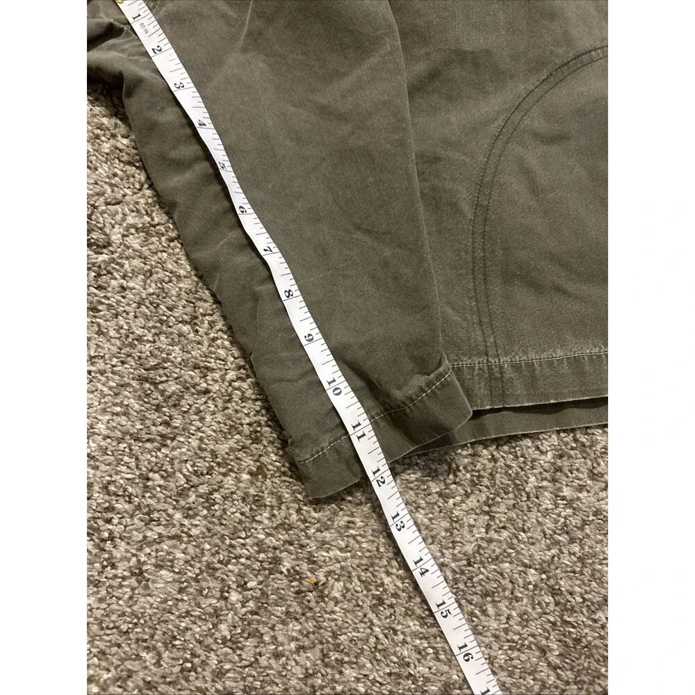 Kuhl Mens Renegade Cargo Shorts Green Vintage Patina Dye Size 40 Hiking Outdoor